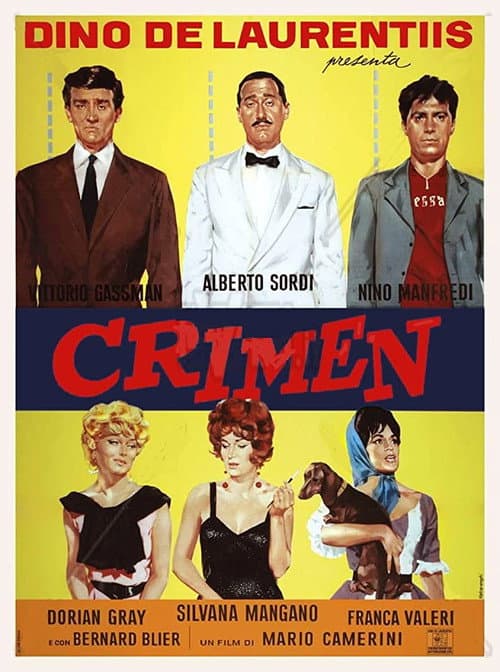 Crimen (1960) poster