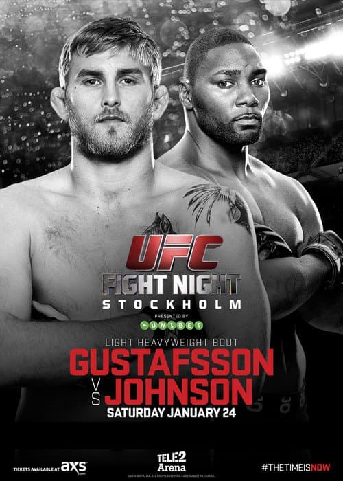 UFC on Fox 14: Gustafsson vs. Johnson (2015) poster