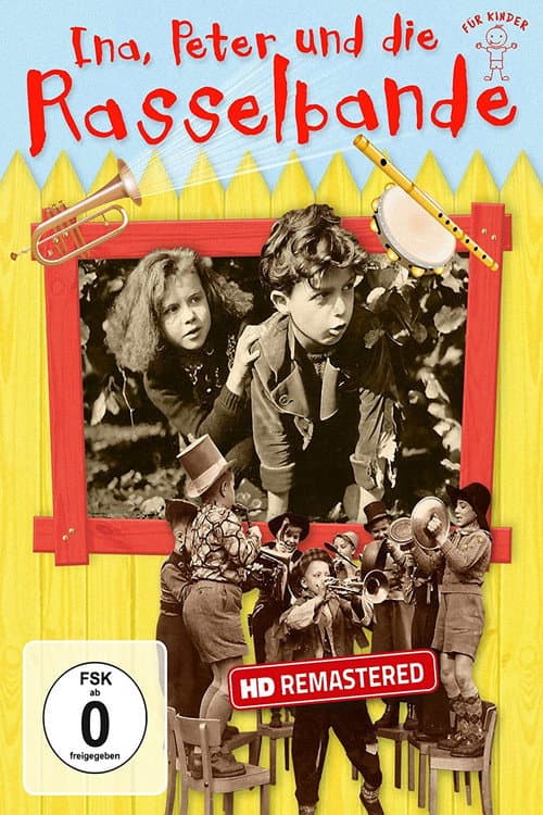 Ina, Peter und die Rasselbande (1955) poster