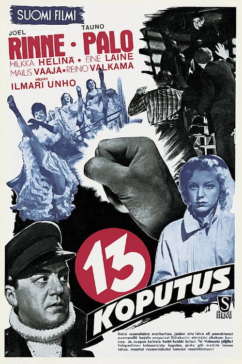 Kolmastoista koputus (1945) poster