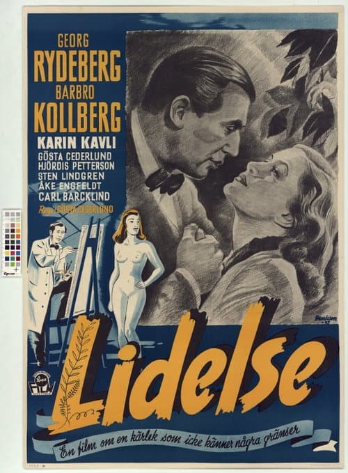 Lidelse (1945) poster