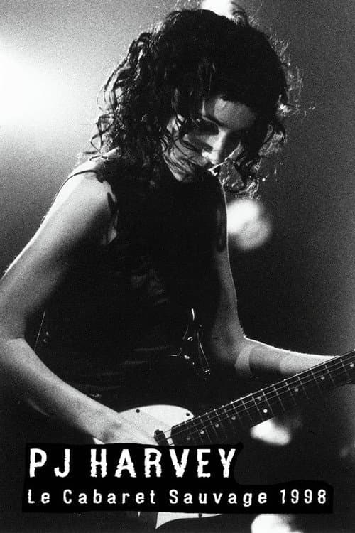 PJ Harvey: Black Sessions, Cabaret Sauvage, Paris France (1998) poster
