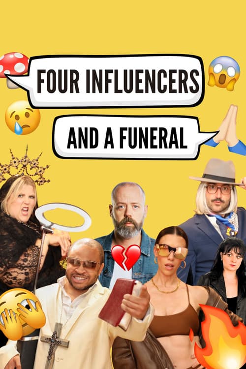 Four Influencers and a Funeral (2024) poster