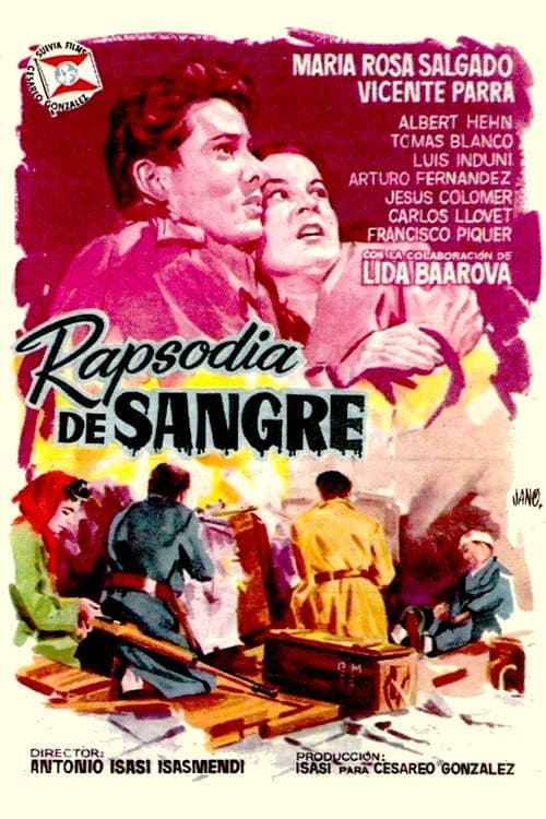 Rapsodia de sangre (1957) poster