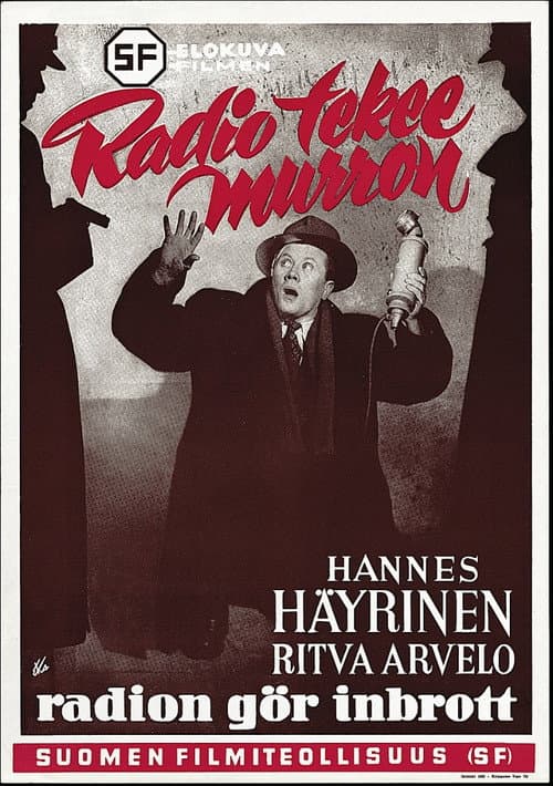 Radio tekee murron (1951) poster