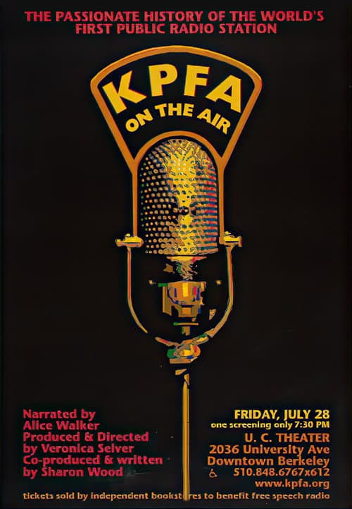 KPFA On the Air (2000) poster