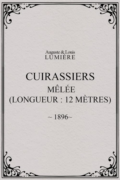 Cuirassiers : mêlée (longueur : 12 mètres) (1896) poster