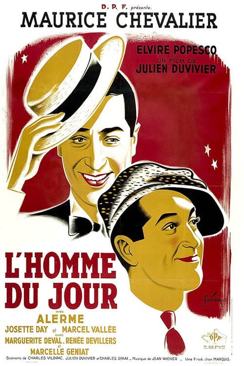 L'Homme du jour (1937) poster