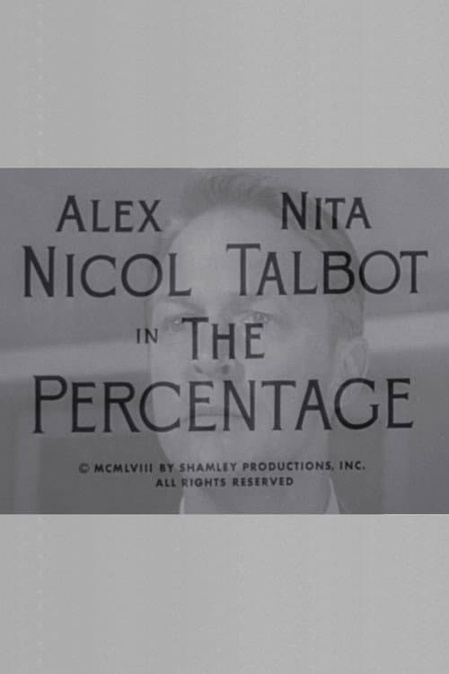 The Percentage (1958) poster