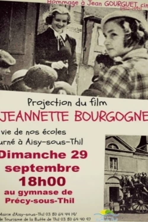 Jeannette Bourgogne (1938) poster