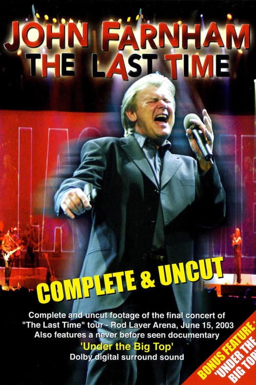 John Farnham - The Last Time (2003) poster