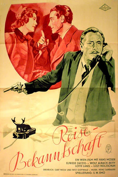 Reisebekanntschaft (1943) poster