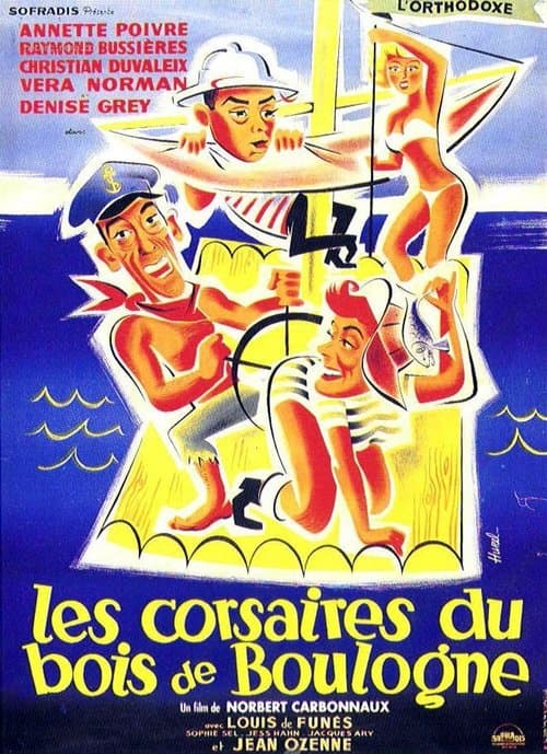 Les corsaires du Bois de Boulogne (1954) poster