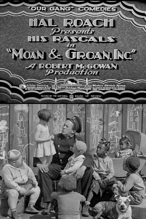 Moan & Groan, Inc. (1929) poster