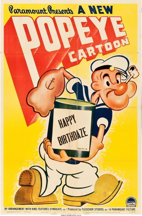 Happy Birthdaze (1943) poster