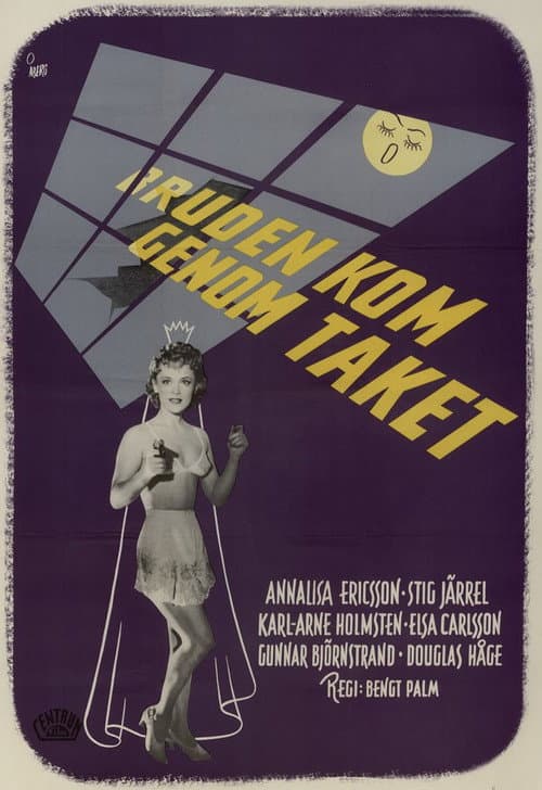 Bruden kom genom taket (1947) poster