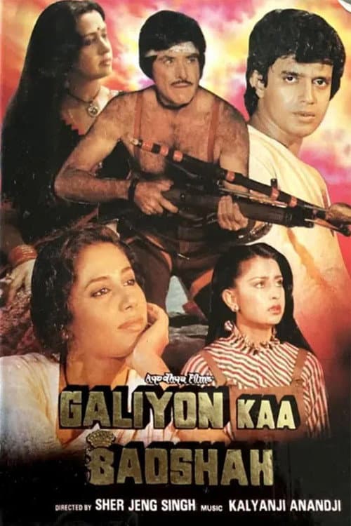 Galiyon Ka Badshah (1989) poster