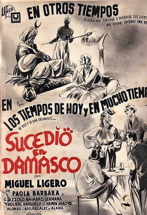 Sucedió en Damasco (1943) poster