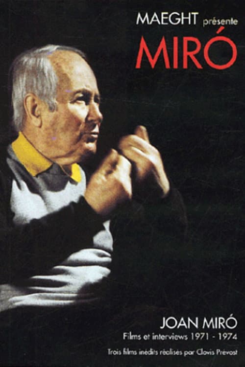 Miró. Litographie d'une affiche (1971) poster