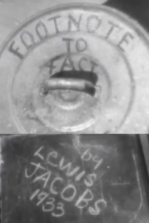 Footnote to Fact (1933) poster