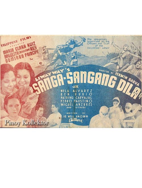 Sanga-sangang Dila (1937) poster
