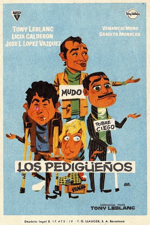 Los pedigüeños (1961) poster
