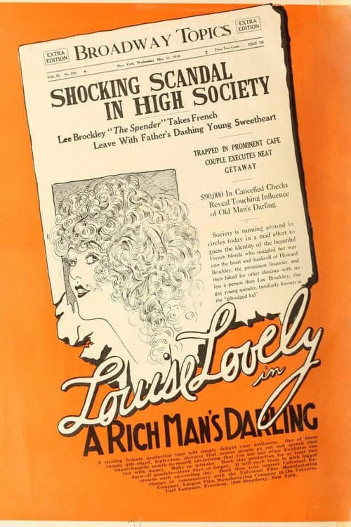 A Rich Man's Darling (1918) poster