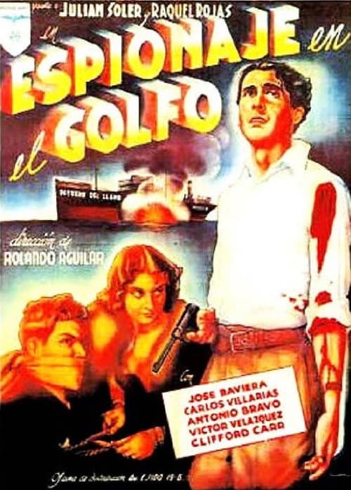 Espionaje en el golfo (1943) poster