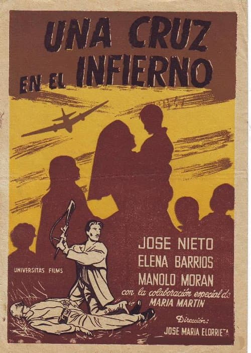 Una cruz en el infierno (1957) poster