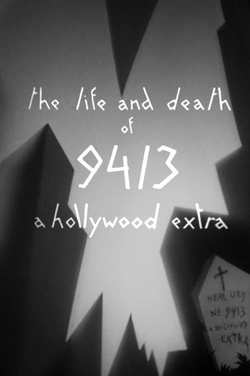 The Life and Death of 9413: A Hollywood Extra (1928) poster
