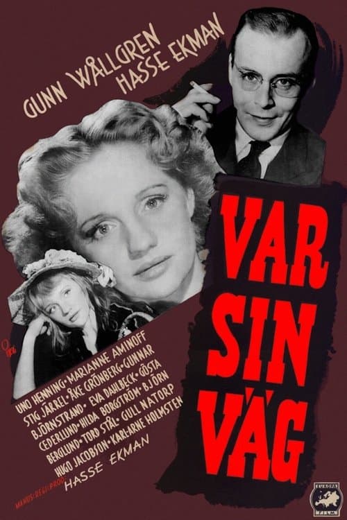 Var sin väg (1948) poster