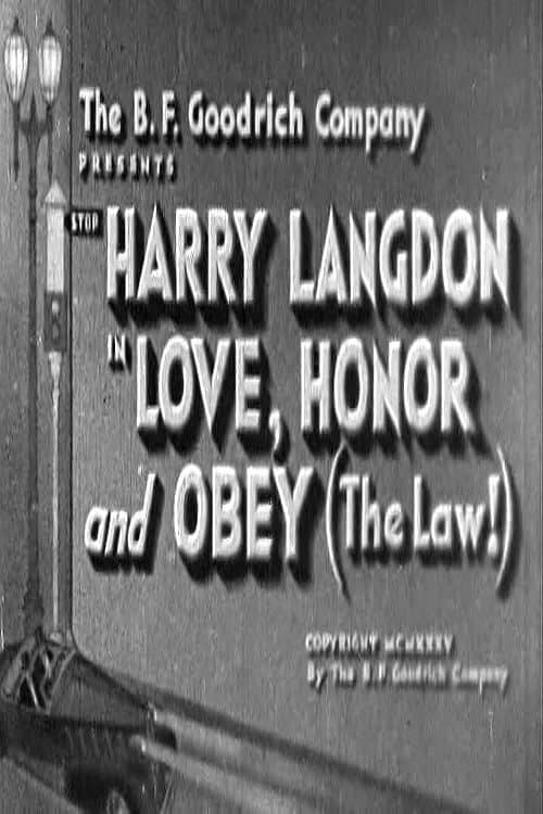 Love, Honor and Obey (the Law!) (1935) poster