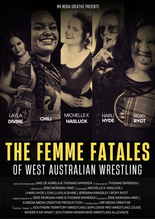 The Femme Fatales of West Australian Wrestling (2025) poster