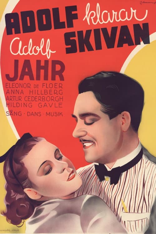 Adolf klarar skivan (1938) poster