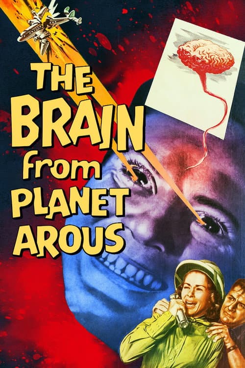 The Brain from Planet Arous (1957) poster