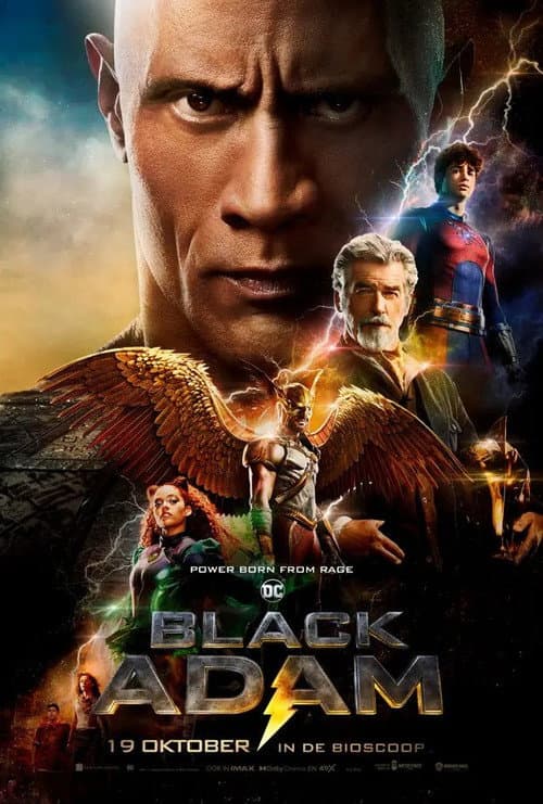 Black Adam (2022) poster