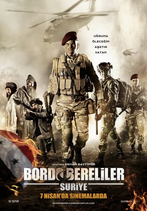 Bordo Bereliler: Suriye (2017) poster