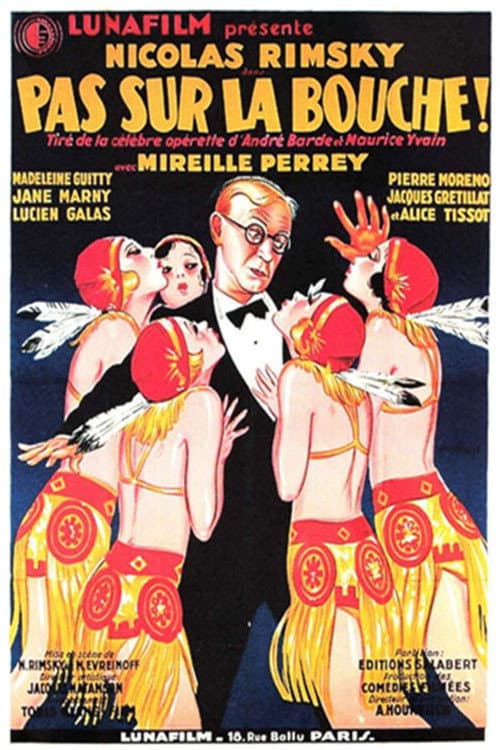 Pas sur la bouche (1931) poster