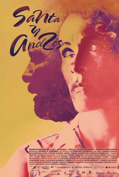 Santa y Andrés (2016) poster