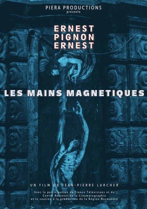 Les Mains magnétiques, Ernest Pignon-Ernest (2023) poster