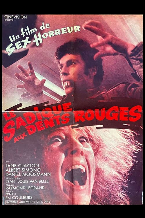 Le Sadique aux dents rouges (1971) poster