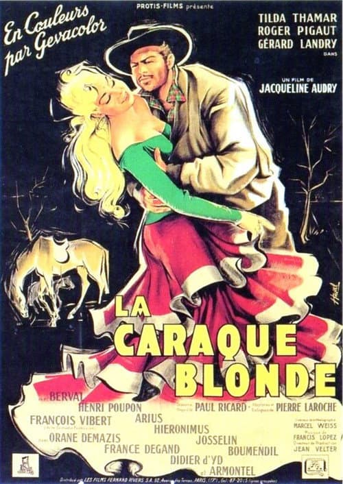 La Caraque blonde (1953) poster