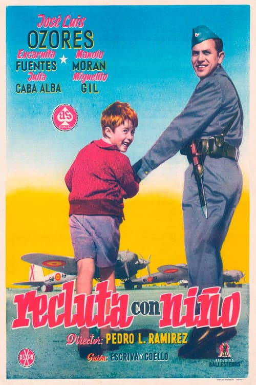 Recluta con niño (1956) poster