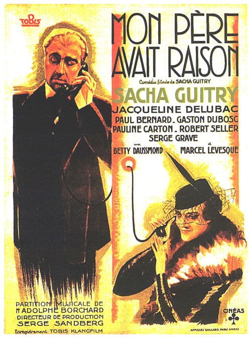 Mon père avait raison (1936) poster