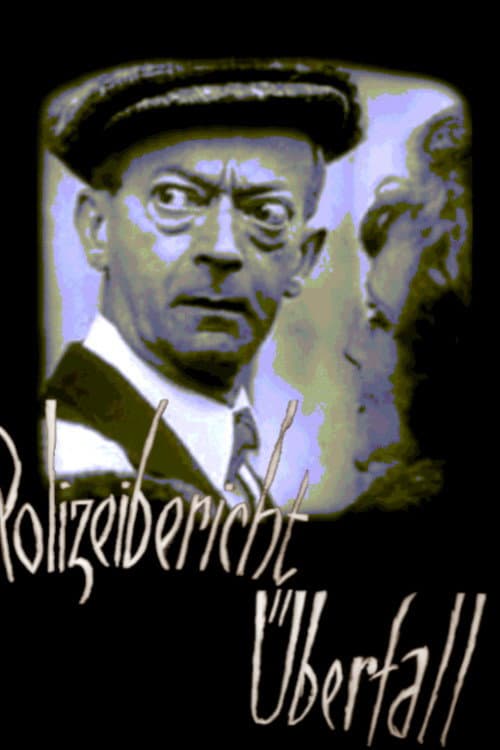 Polizeibericht Überfall (1928) poster
