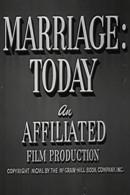 Marriage: Today (1950) poster