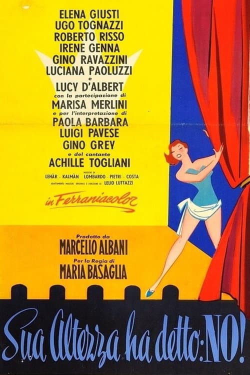 Sua altezza ha detto: no! (1953) poster