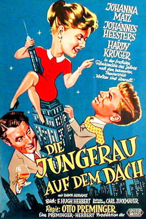 Die Jungfrau auf dem Dach (1953) poster