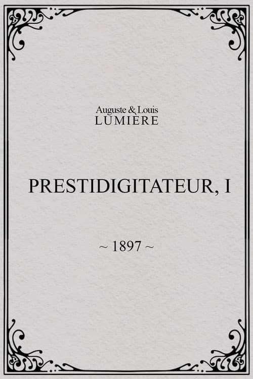 Prestidigitateur, I (1897) poster