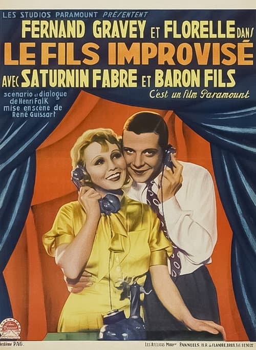 Le Fils improvisé (1932) poster